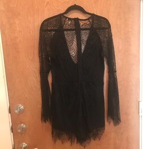 Black Romper by Tobi